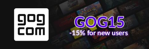 15% off entire order for new GOG users